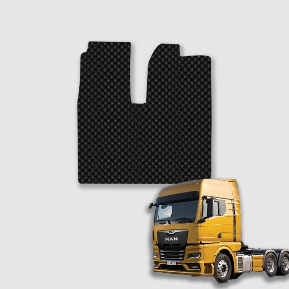 만 TGX 전용 3D 엠보싱 차세대 고무매트 1열 운전석 1P
