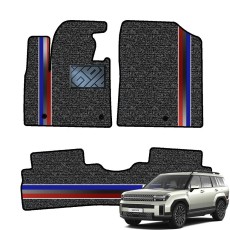 닥쏘오토 2세대 코일 라인매트 현대 더뉴 싼타페 하이브리드 1열2열 세트 (2020.8~2023.3)