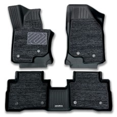 닥쏘오토 프리미엄 TPE 3D 카매트+이너 트랩매트 1열2열 세트 무쏘EV 전용