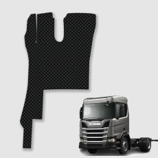스카니아R 전용 3D 엠보싱 차세대 고무매트 1열 운전석 1p