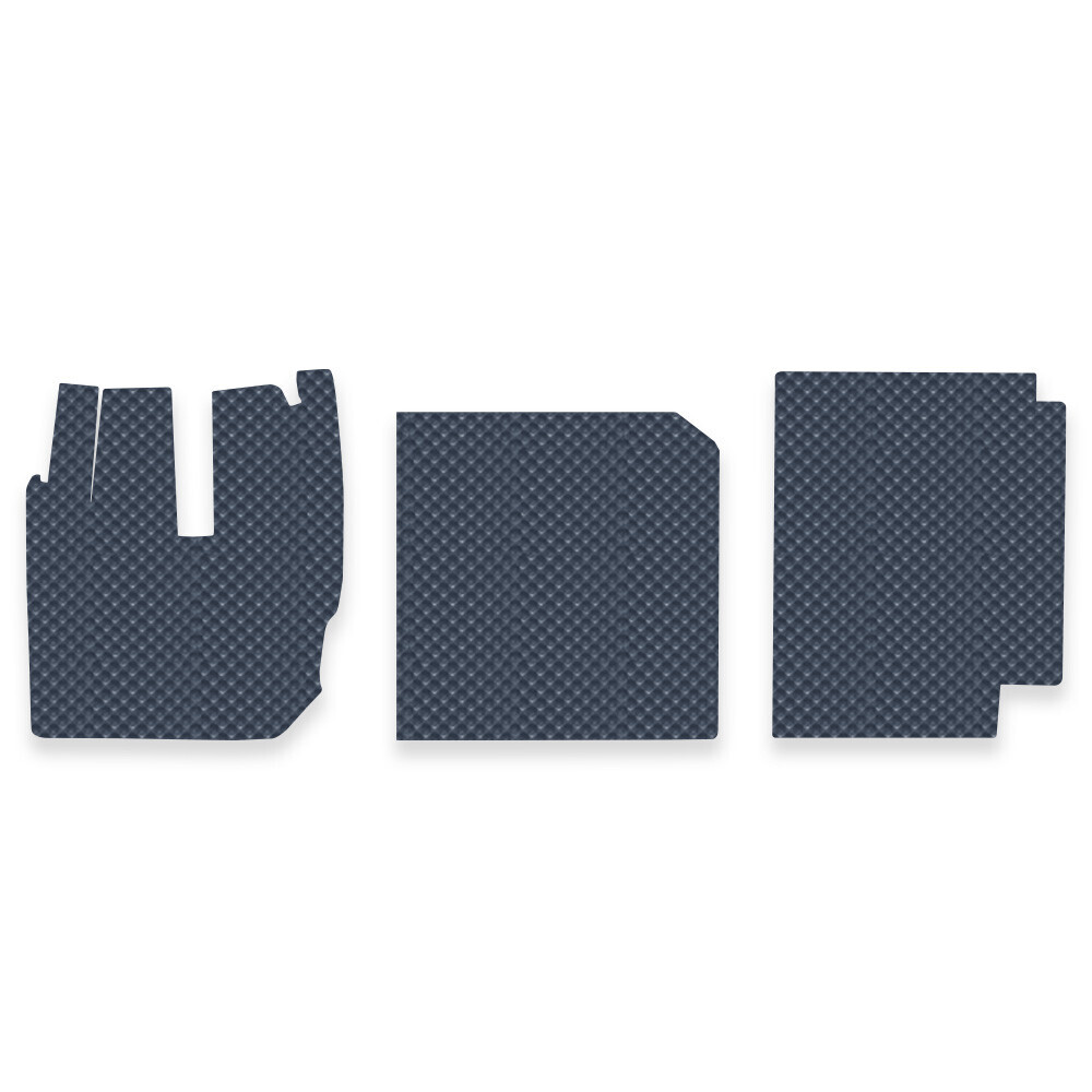 파비스 전용 3D 엠보싱 차세대 고무매트 1열 (3p)