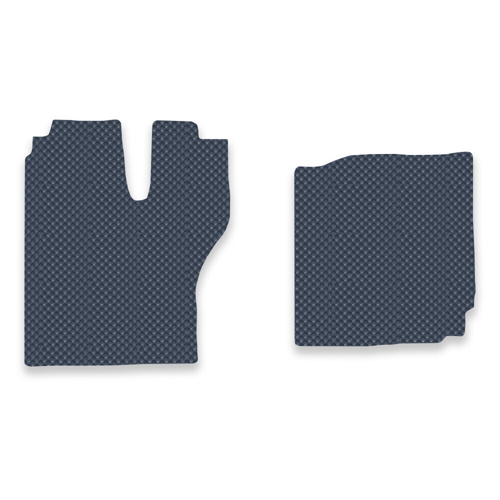 트라고 전용 3D 엠보싱 차세대 고무매트 1열 운전석+조수석 세트