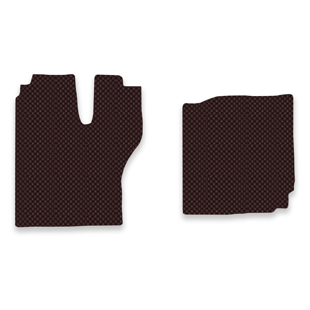 트라고 전용 3D 엠보싱 차세대 고무매트 1열 운전석+조수석 세트