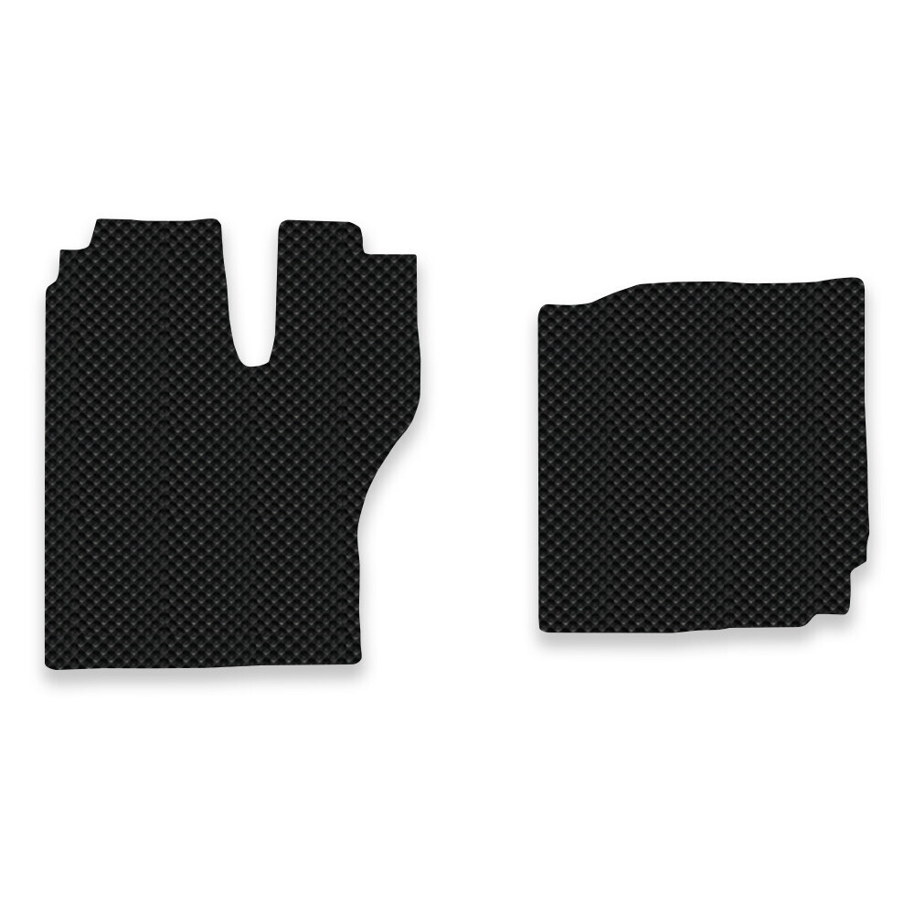 트라고 전용 3D 엠보싱 차세대 고무매트 1열 운전석+조수석 세트