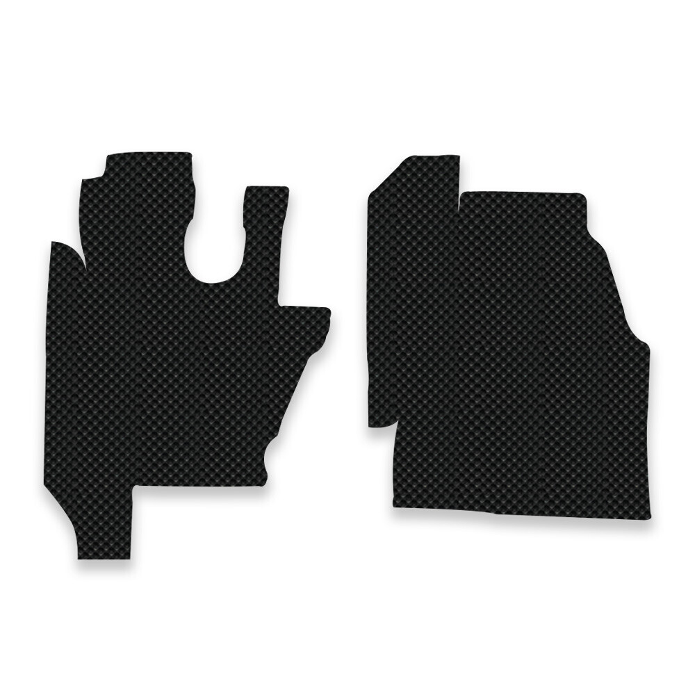 노부스 5T 트럭 전용 3D 엠보싱 차세대 고무매트 1열 운전석+조수석 세트