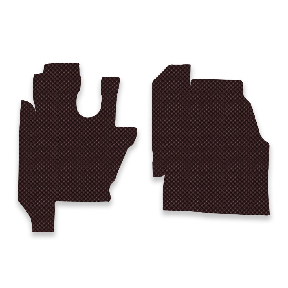 노부스 5T 트럭 전용 3D 엠보싱 차세대 고무매트 1열 운전석+조수석 세트