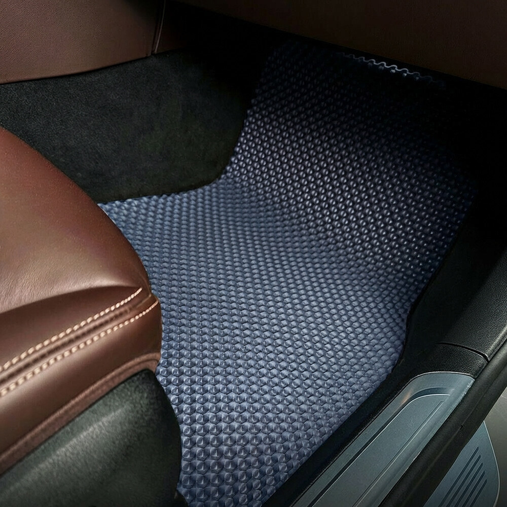 프리마 14톤 16.5톤 공용 전용 3D 엠보싱 차세대 고무매트 1열 운전석+조수석 (3p)