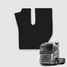 볼보 대형트럭 운전석 1P 전용 3D 엠보싱 차세대 고무매트 (FL/FH/FM/FMX)