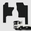 메가트럭 전용 3D 엠보싱 차세대 고무매트 운전석+조수석 세트
