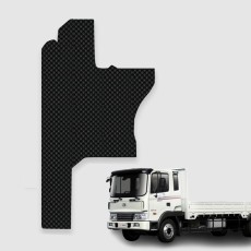 메가트럭 전용 3D 엠보싱 차세대 고무매트 운전석 1P