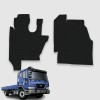 노부스 5T 트럭 전용 3D 엠보싱 차세대 고무매트 1열 운전석+조수석 세트